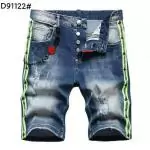 shorts dsquared2 pas cher distressed denim shorts wear out hole d91112